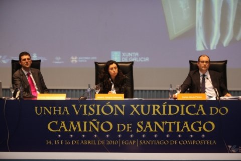 Mesa redonda.  - Congreso sobre Unha Visión Xuridica do Camiño de Santiago